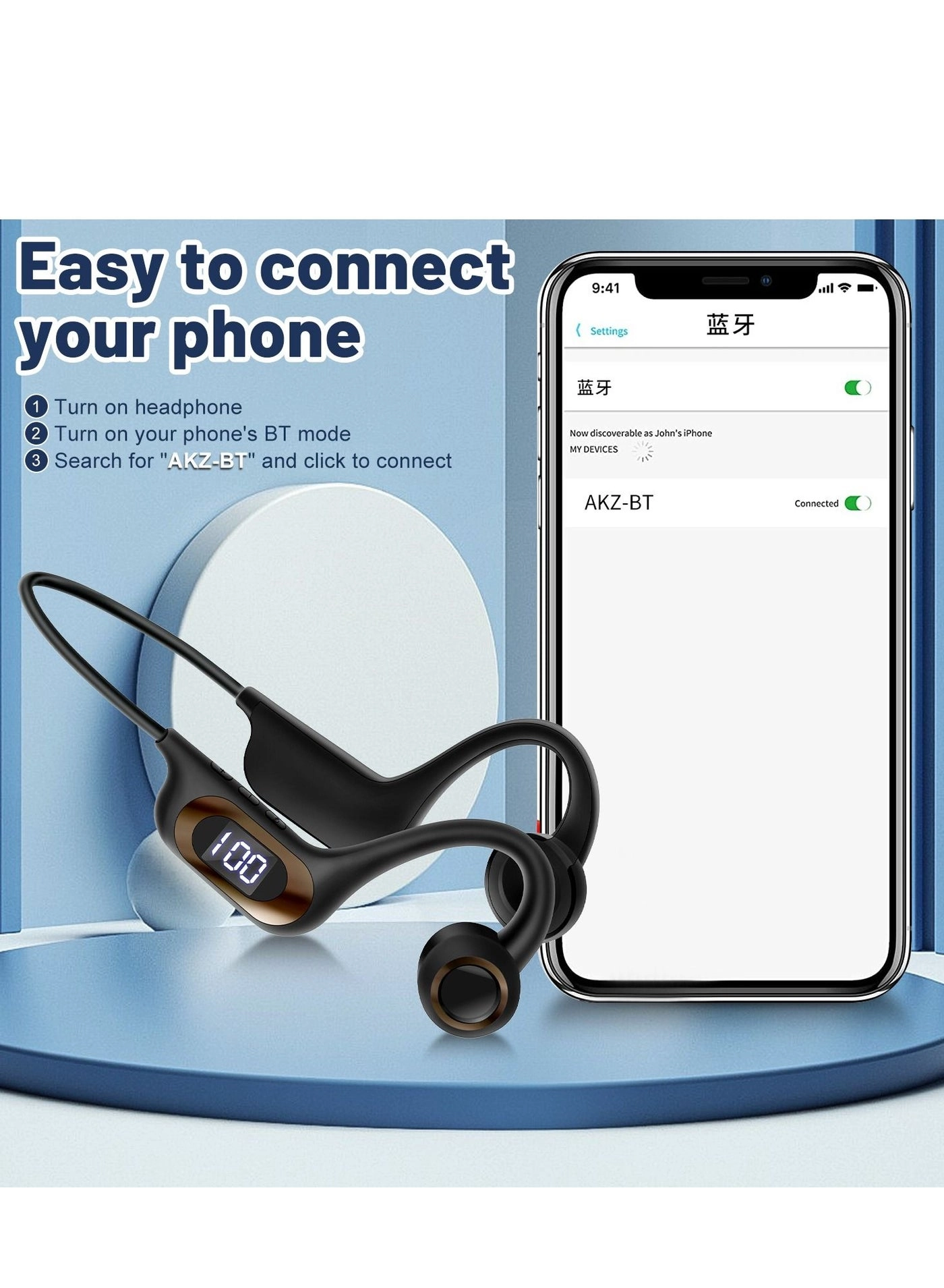 AKZ-G5 Wireless Headset