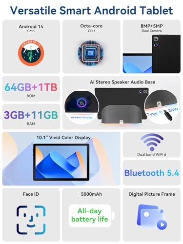 Android Tablet - 64GB 10"