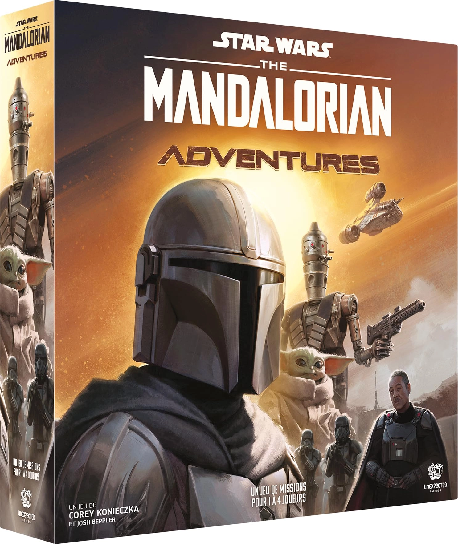 Asmodee The Mandalorian: Adventures - Cooperative Game (French)