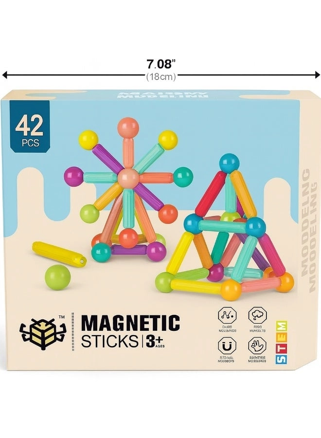 Magnetic Building Sticks - 36pcs