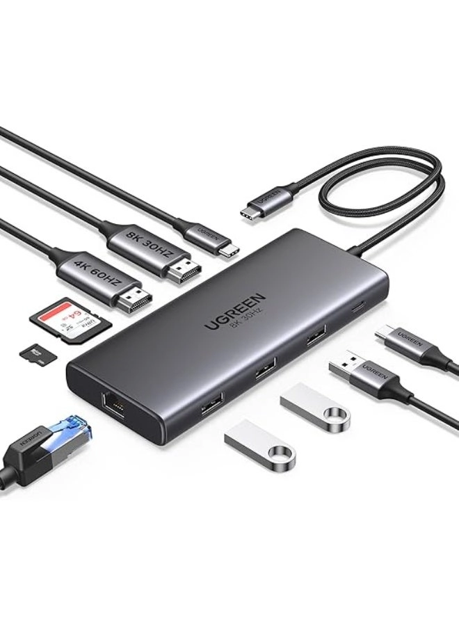 UGREEN ECO Revodok Pro - USB C 8K@30Hz 4K@60Hz