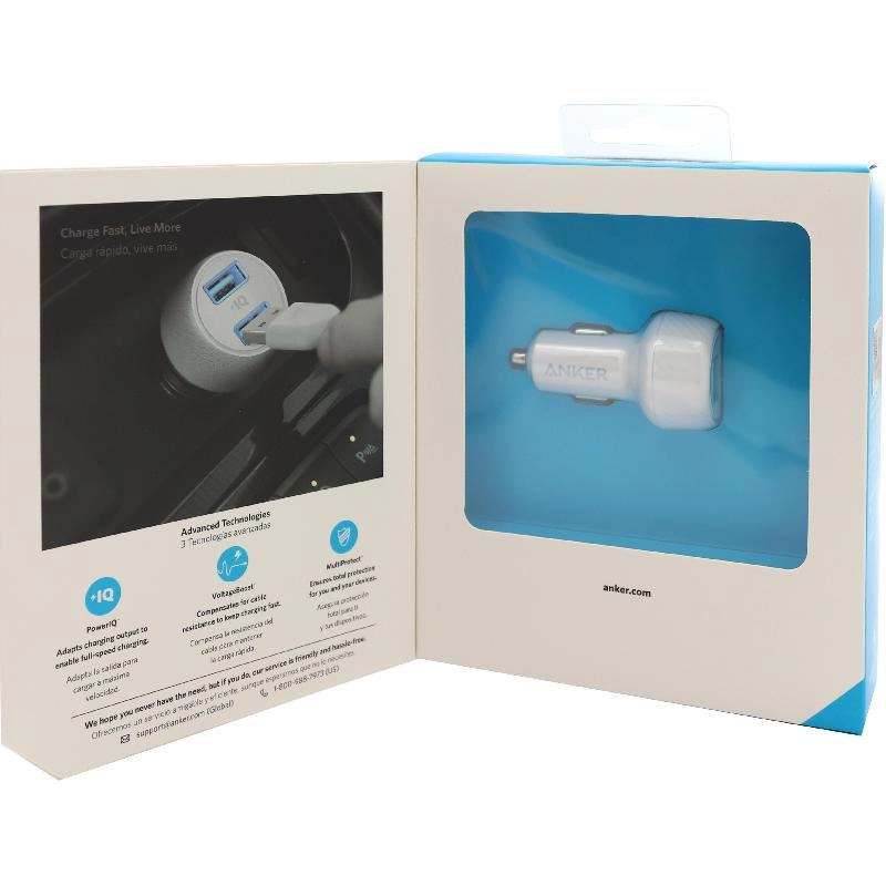 PowerDrive 2 Elite - 24W Dual USB Quick Charge 3.0