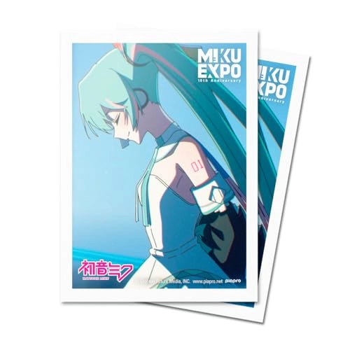 Ultra PRO 10th Anniversary Hatsune Miku Deck Protector Sleeves - 100pcs