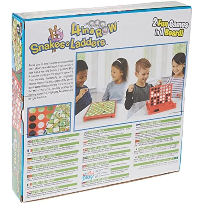 Snakes & Ladders + 4-in-a-Row