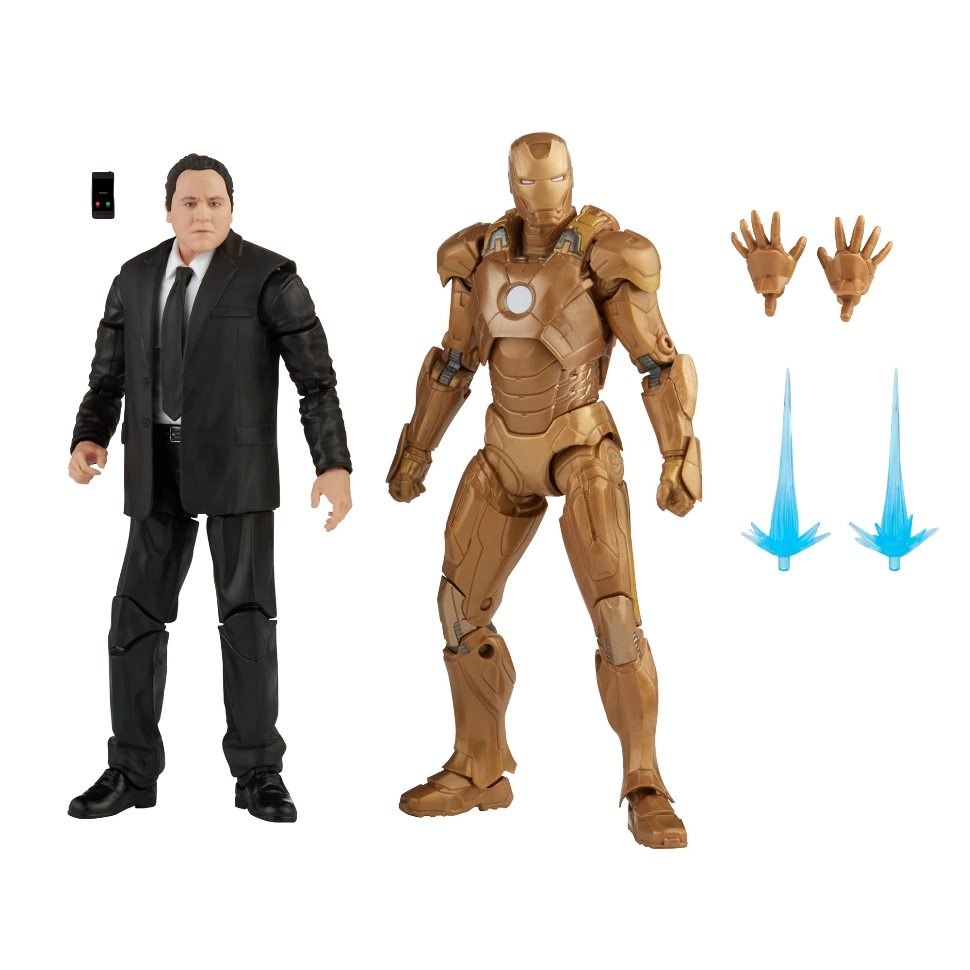 Hasbro Happy Hogan + Iron Man Mark 21 - Infinity