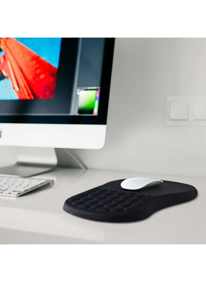 Wrist Support LYCRA Ergonomic Mouse Pad - 30x20 cm