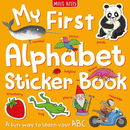 Miles Kelly Publishing Ltd My First Alphabet Sticker Book 48 pcs