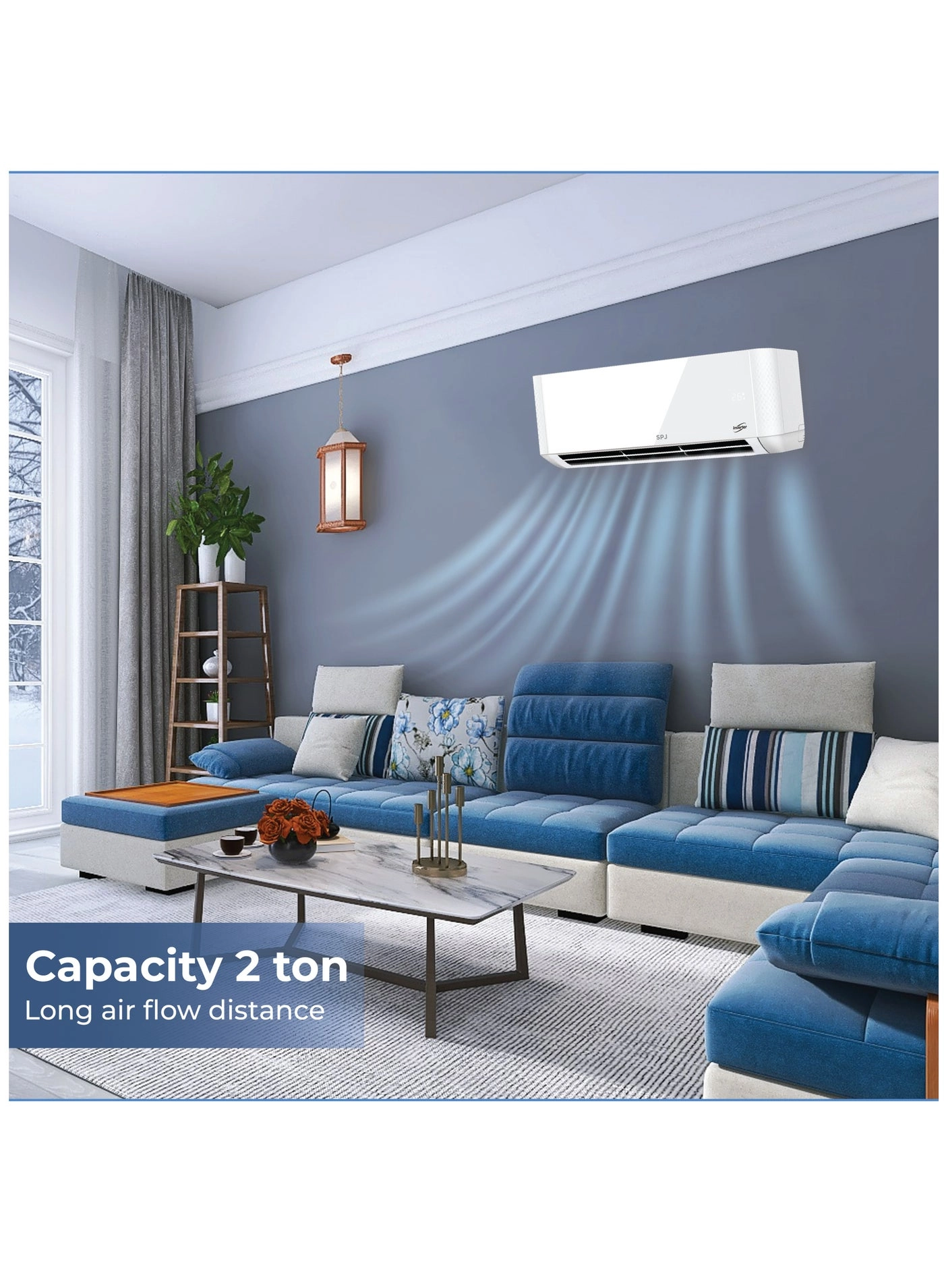 INVWTW24KC - 24,000 BTU DC Inverter T3 Compressor