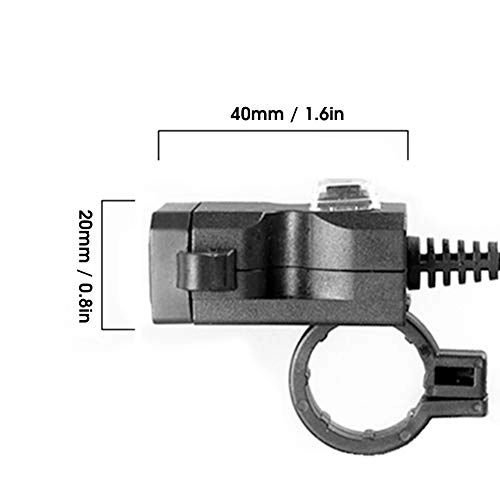 Motorcycle USB - 12-24V 5V 1A/2.1A