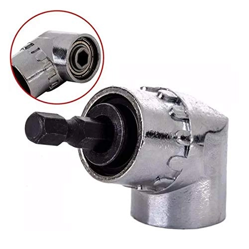 105 Degree Right Angle Driver - 1/4-inch Hex Magnetic Bit Socket