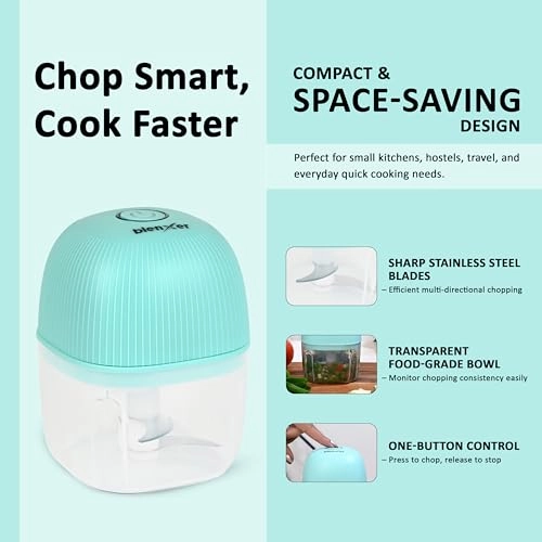 Mini Electric Chopper - 250ml USB Type-C