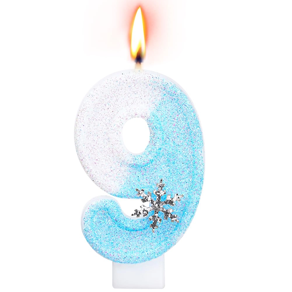 alaoo Number 9 Candle - 1 piece(s) Birthday
