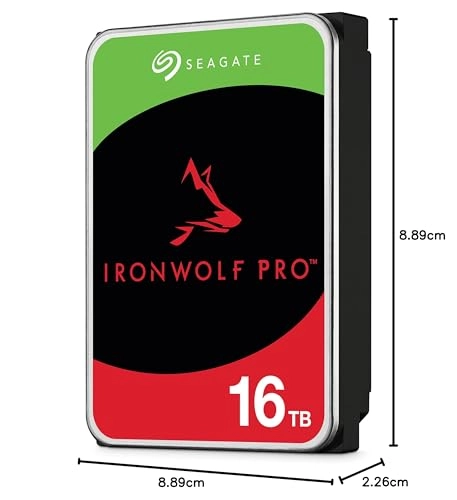 IronWolf Pro 3.5" 7200rpm 256MB SATA 6Gb/s (ST16000NT001) - 16TB