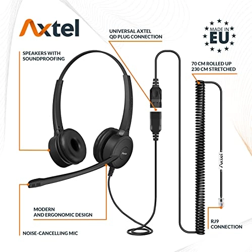 Prime HD Wired Headset + AXC-02