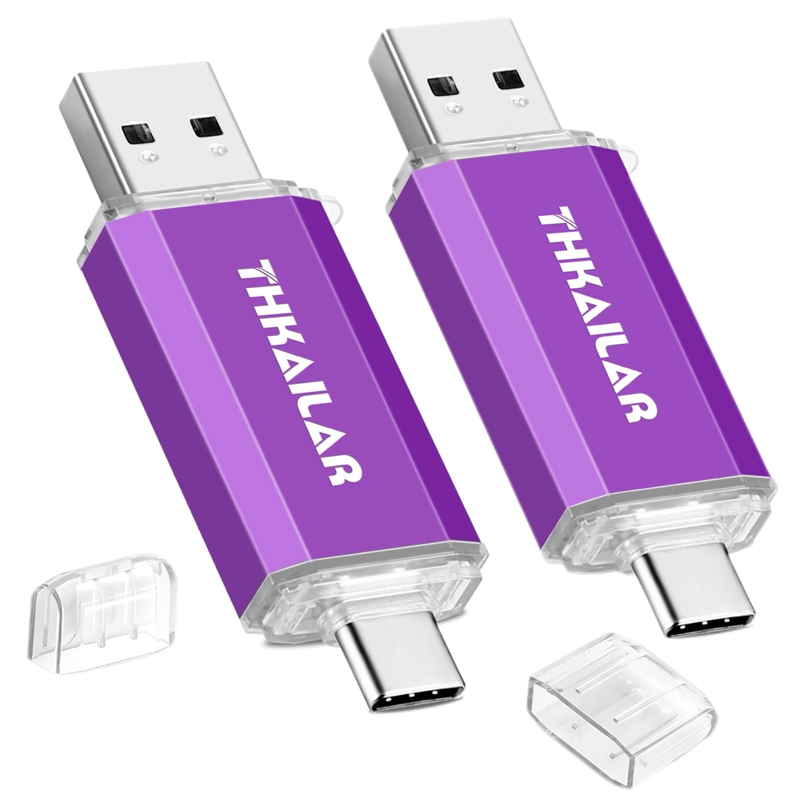 yuntengkeji T3 - USB 2.0 Type-A&Type-C 128GBx2