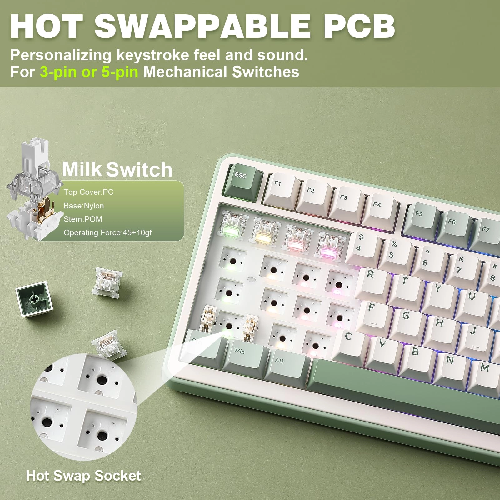 B75 PRO - 75% Wired/Wireless