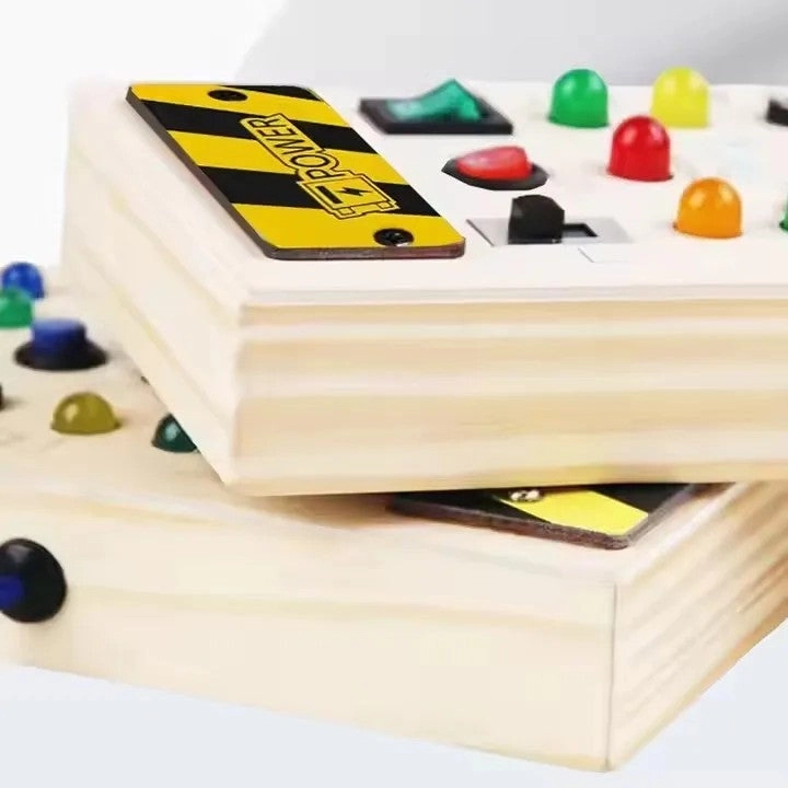 LED Light Switch Sensory Board