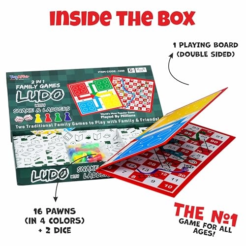 Ludo and Snake & Ladders Magnetic