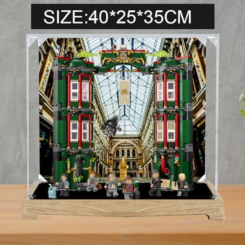 Acrylic Display Case - 62x30x20 cm for Lego 76139 Car Model