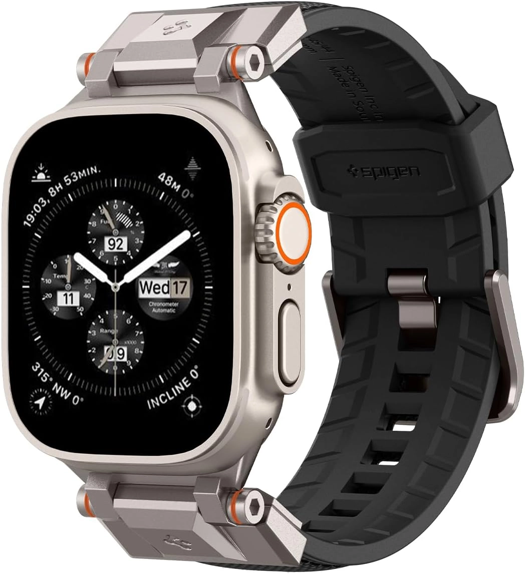 Spigen DuraPro Armor - Fabric Black Fits 49mm/45mm/44mm/42mm