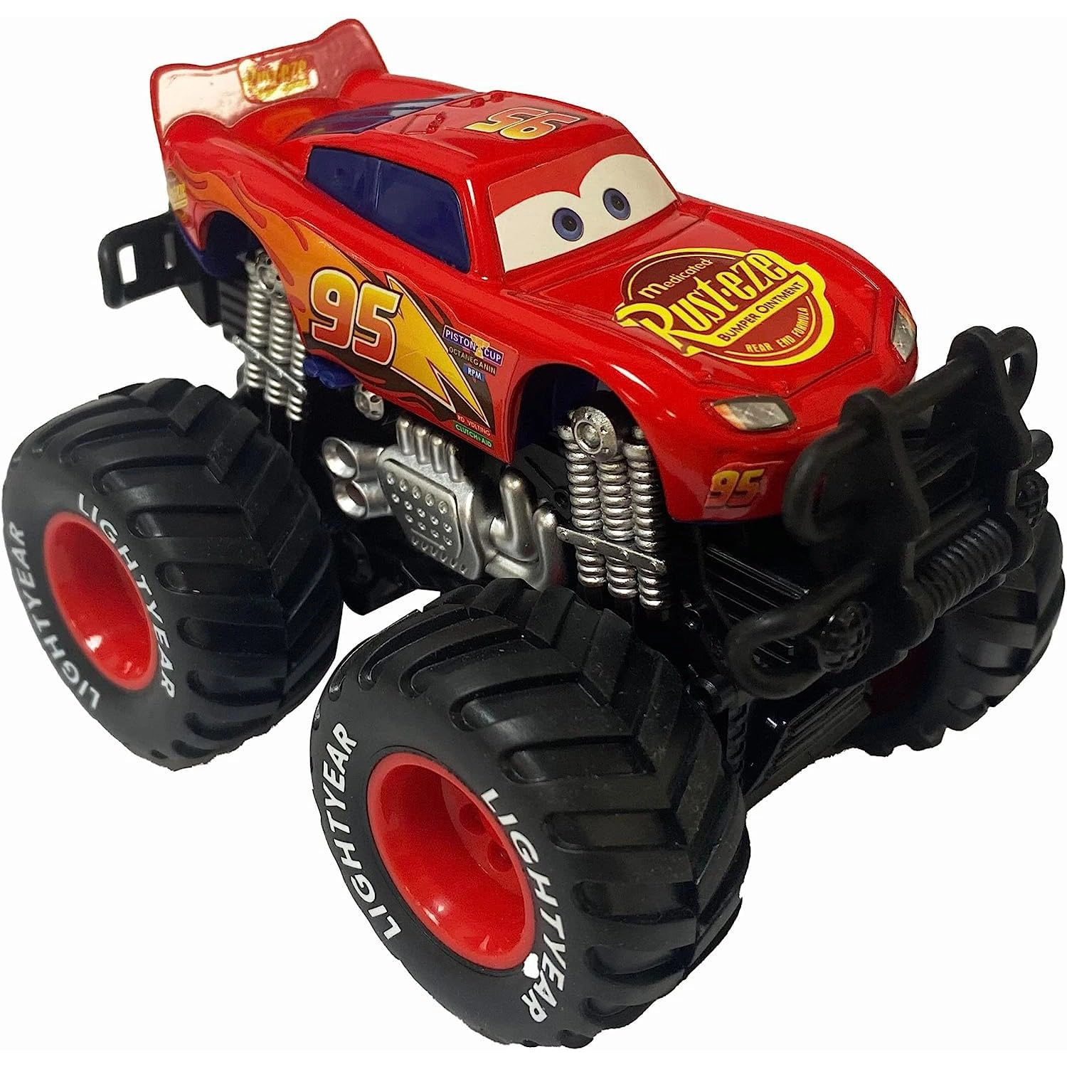 MZA STORES Movie Car Toy Big Wheel McQueen - 1:55