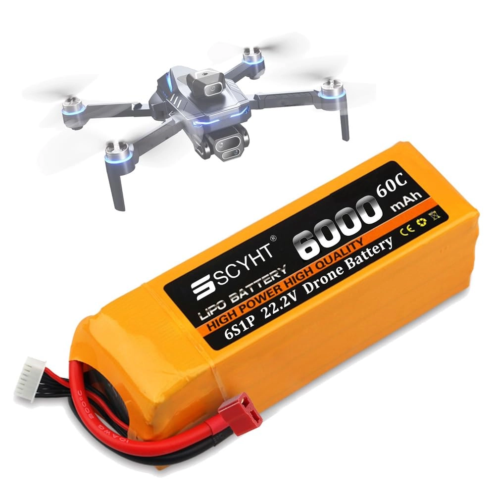 SSCYHT 6S Drone Battery - 6000mAh 6500mAh 8000mAh