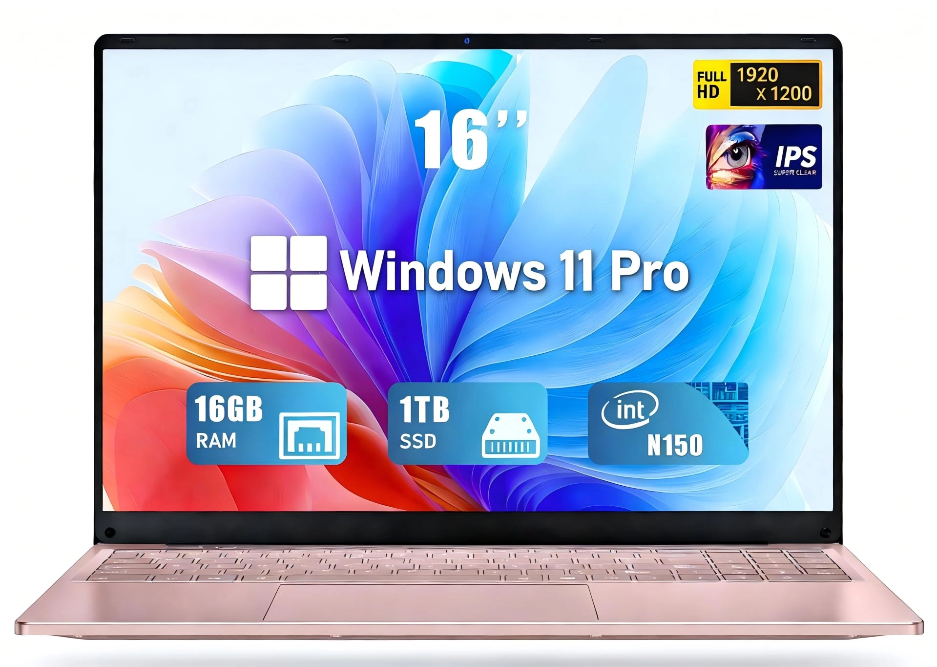 Gaming Laptop NY-08 - 16'' N150 16GB DDR4 512GB SSD