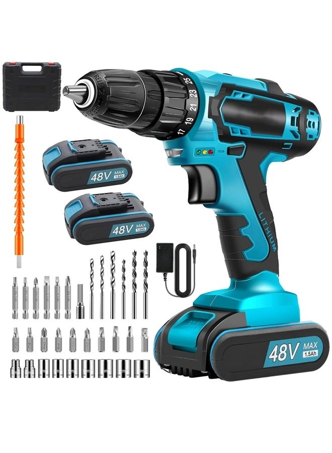 Cordless Drill - 1300mAh 48V