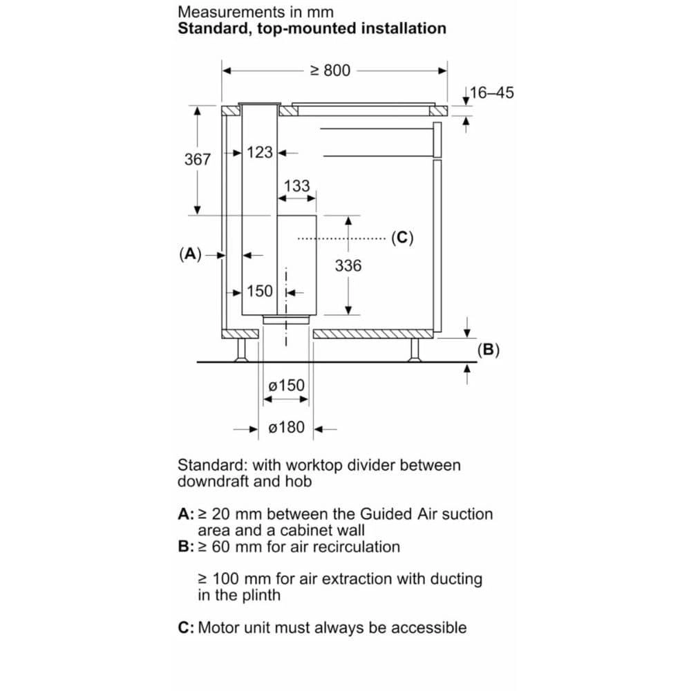 DDW88MM60B - 501 cubic metre per hour 802 millimeter