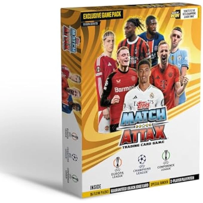 UEFA CHAMPIONS LEAGUE MATCH ATTAX 24/25 Smart Game Pack