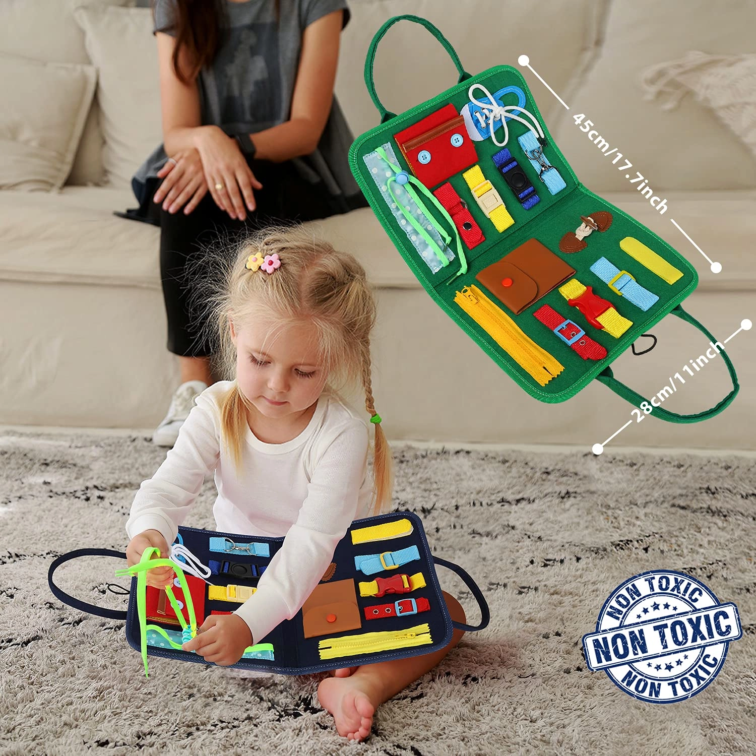 Alphabet Busy Board - 3 years+