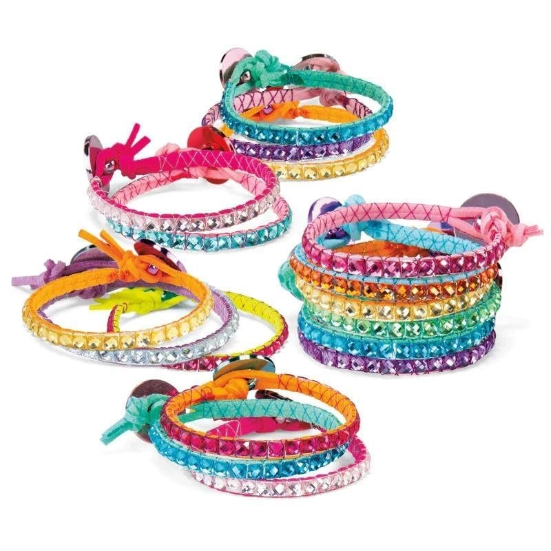 65577INT - Sparkling Diamond Art Jewelry Multicolor
