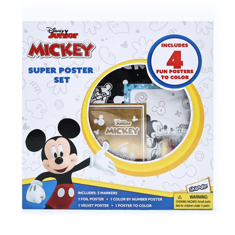 Mickey Super Poster Set - 23 x 23 x 1.4 cm