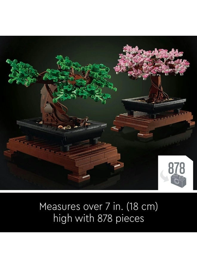 Icons Bonsai Tree (10281) - for Adults with Flowers