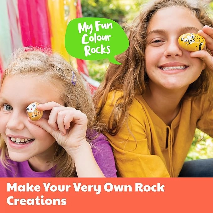 Rock Painting Kit - 5+ years 8 pcs