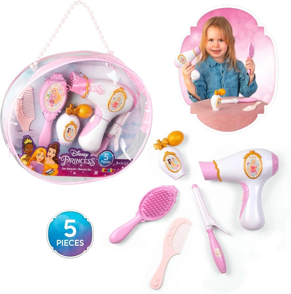 Smoby Disney Princess Beauty Bag - 38 x 44.5 x 26.5 cm Disney Princess Girl