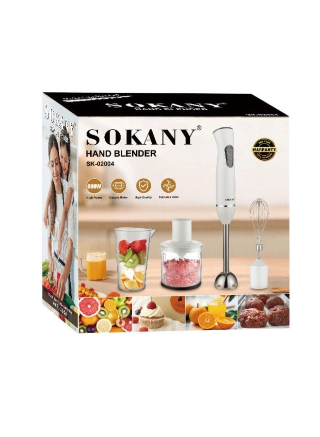 Hand Blender Set SK-02004 - 600W