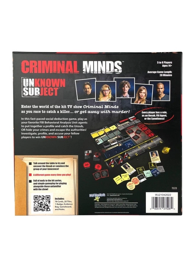 Criminal Minds: Unknown Subject