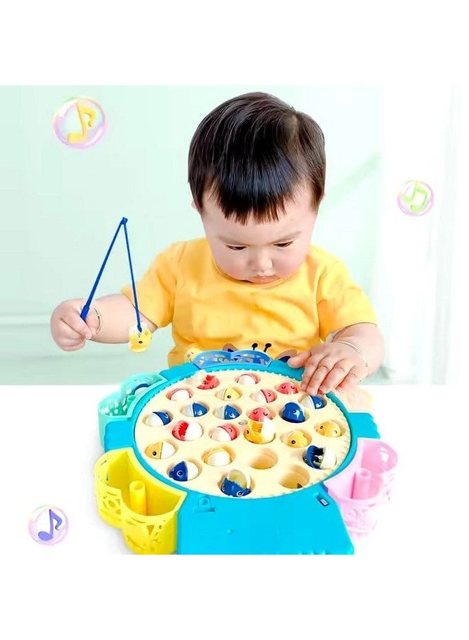 Rotating Kids Fishing Board Game - 3 years+