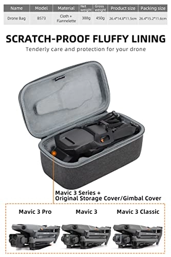 Drone Body Case - 26.4*14.8*11.5cm Mavic 3/ 3 Pro/ 3 Classic