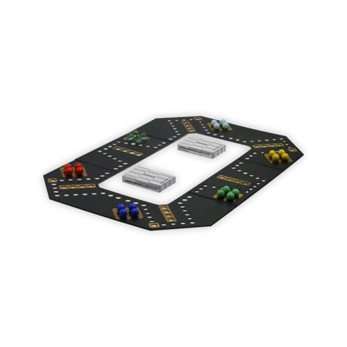 LITE - 6 player Black leather