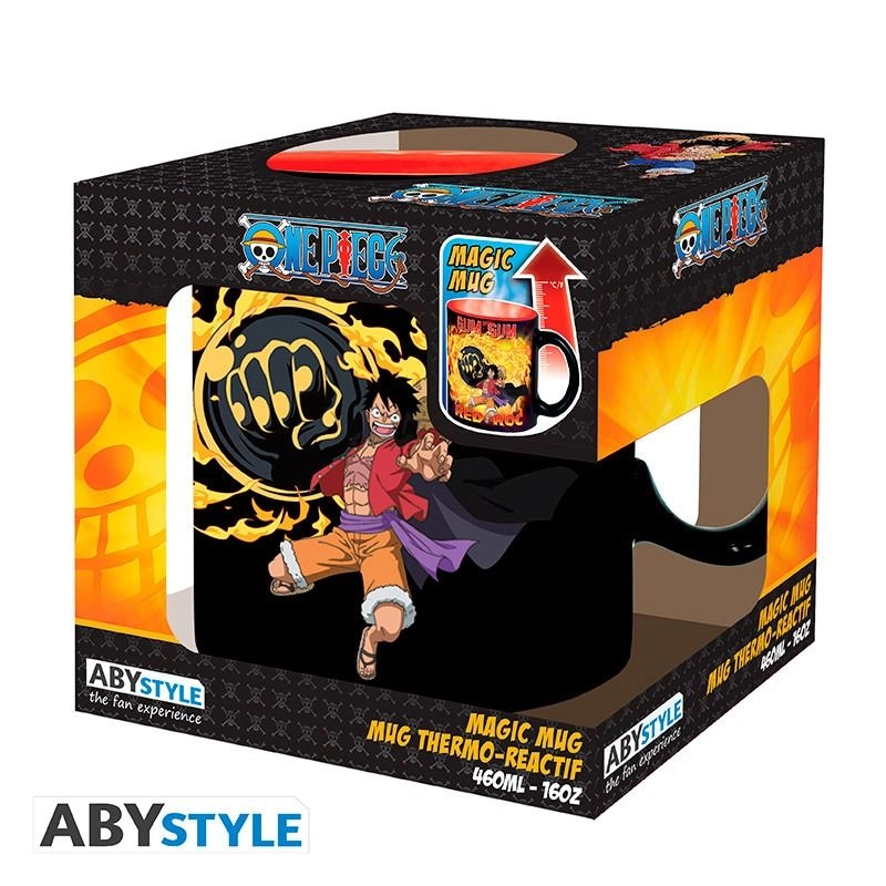 One Piece Luffy Vs Kaidou Heat Change Mug - 460 ml