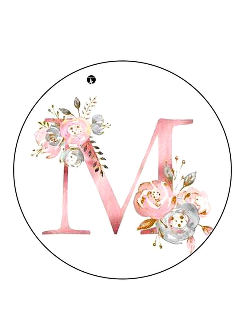 RKN Letter M Printed Mouse Pad