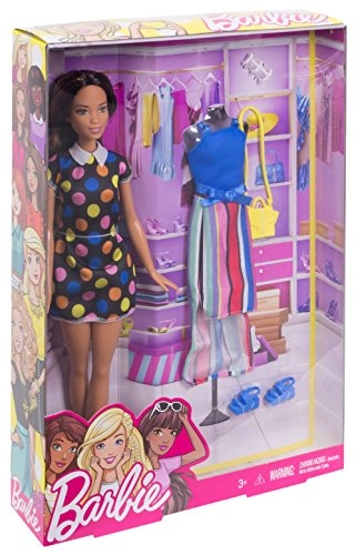 Doll & Fashions Asst. - Plastic Multi