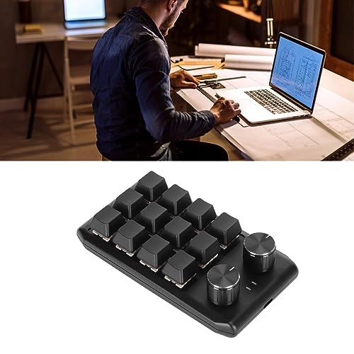 Mini 12 Key Keypad - QWERTY Wired