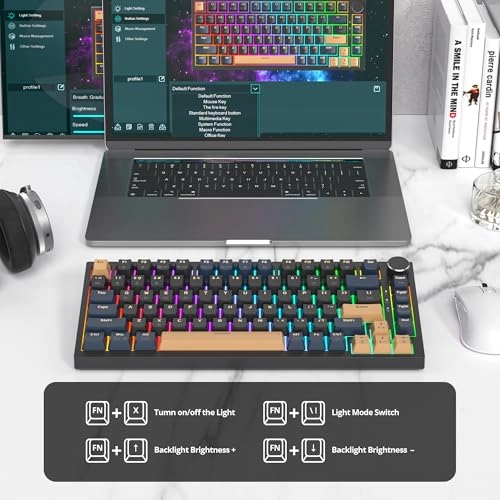 75% Mechanical Keyboard - EN Wired/Wireless