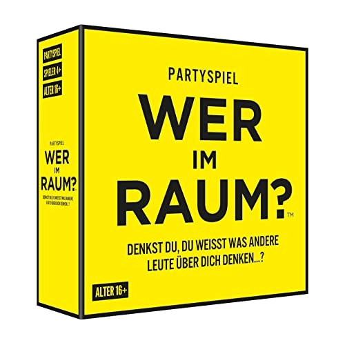 Wer im Raum? - Party card game (German)