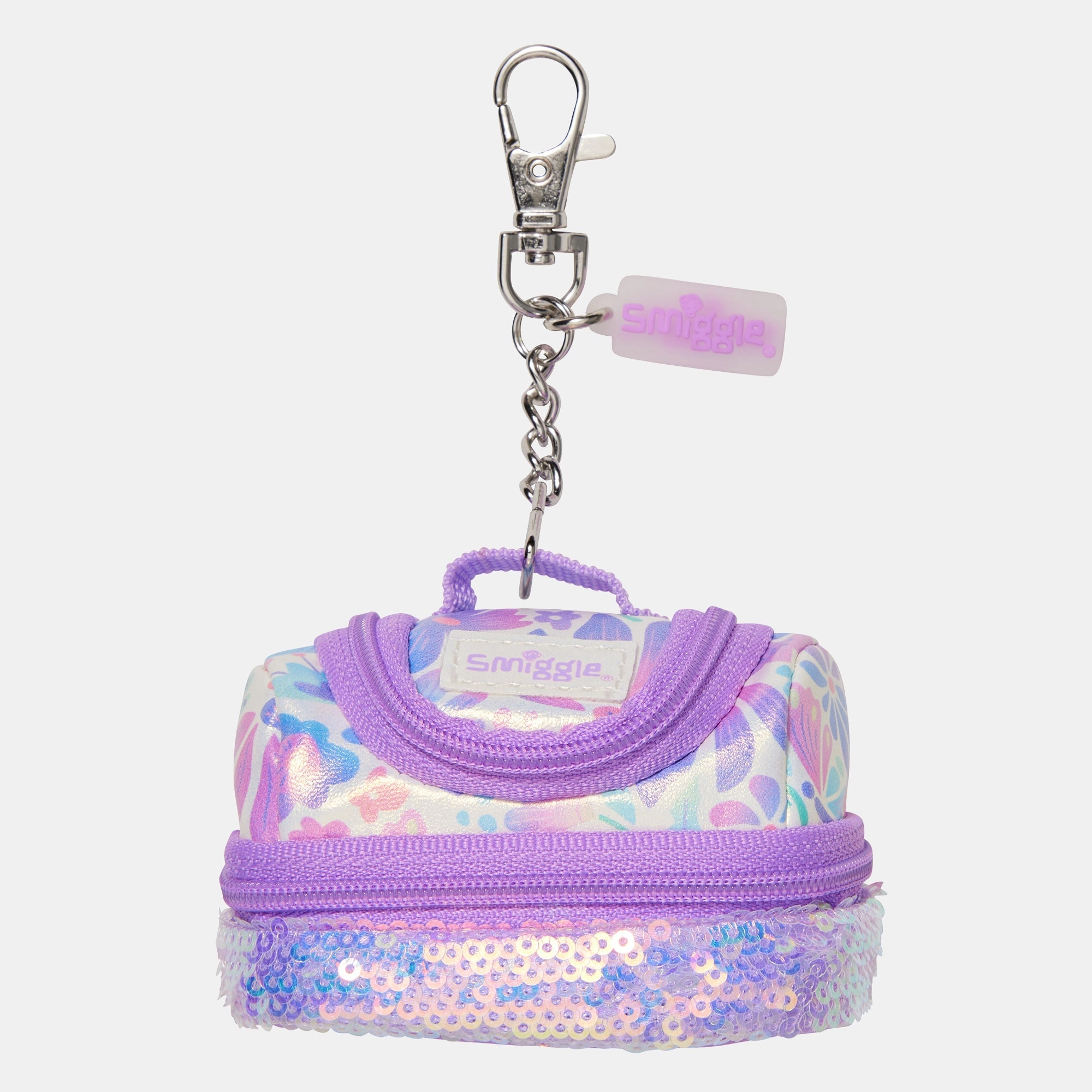 Smiggle Mini Lunchbox Collectable Keyring - Bloom