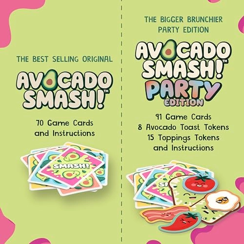 Avocado Smash: Party Edition - Card Game