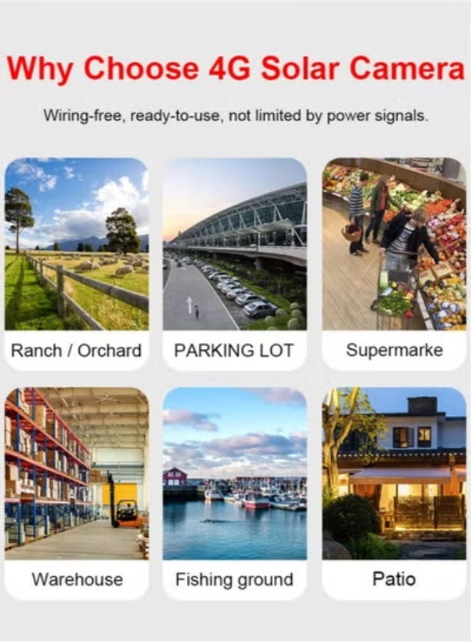 4G Solar Camera
